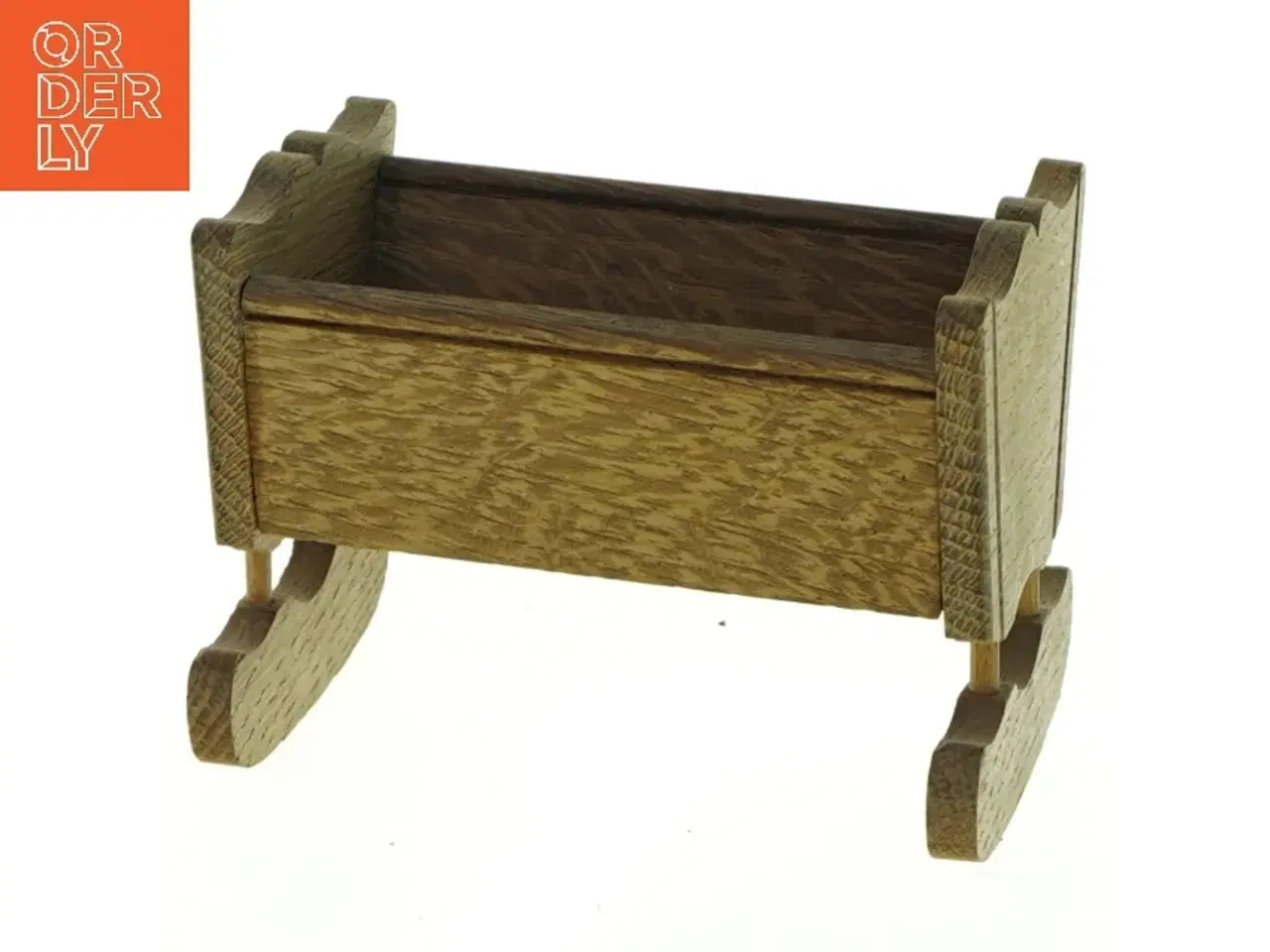 Billede 2 - Træ dukkeseng (str. 10 x 7 cm)