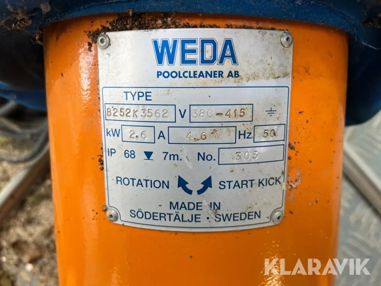 Billede 7 - Poolcleaner Weda B252K3562