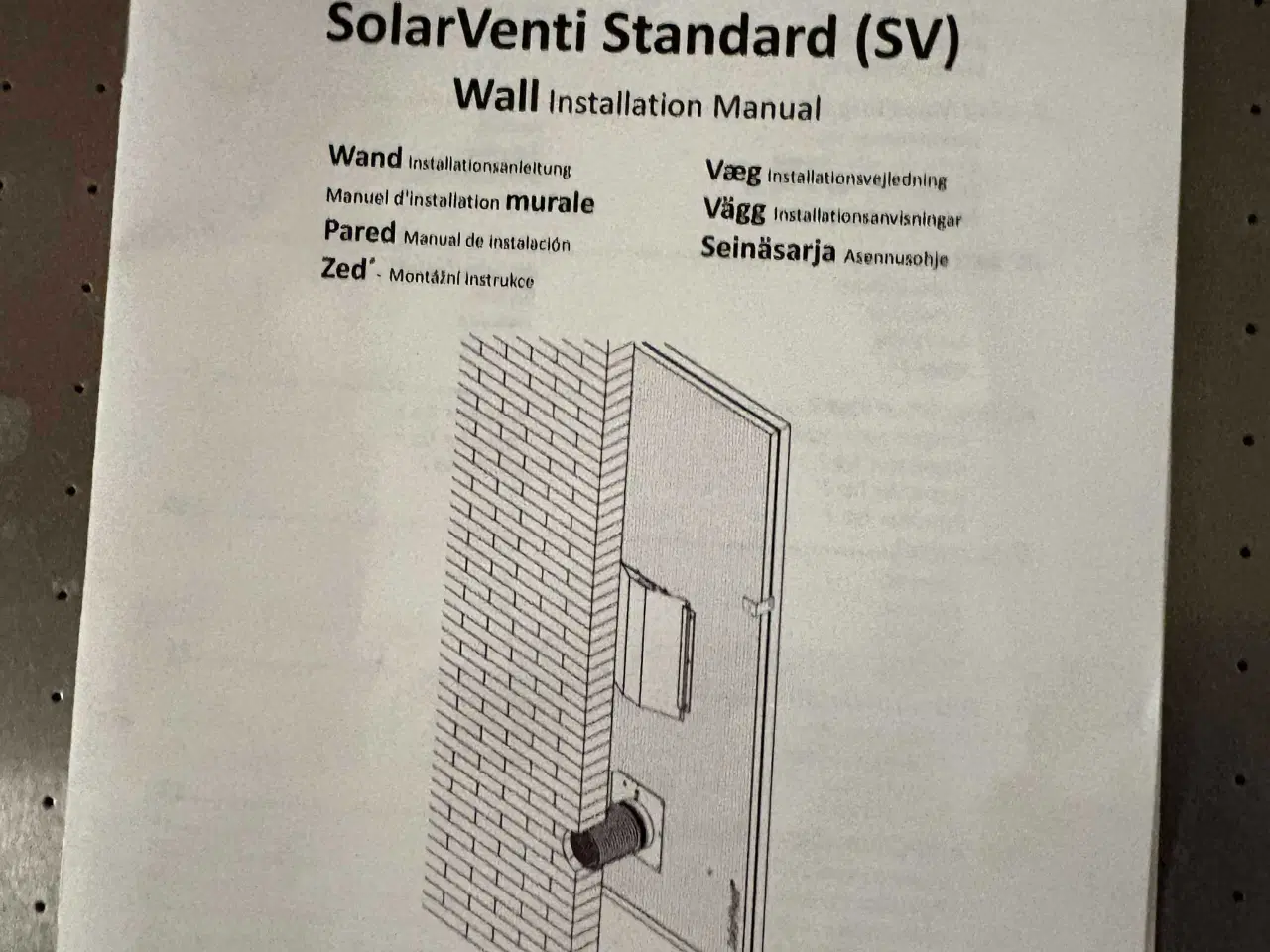 Billede 3 - Solar panel SV7, (Fugtsikring og ventilation)