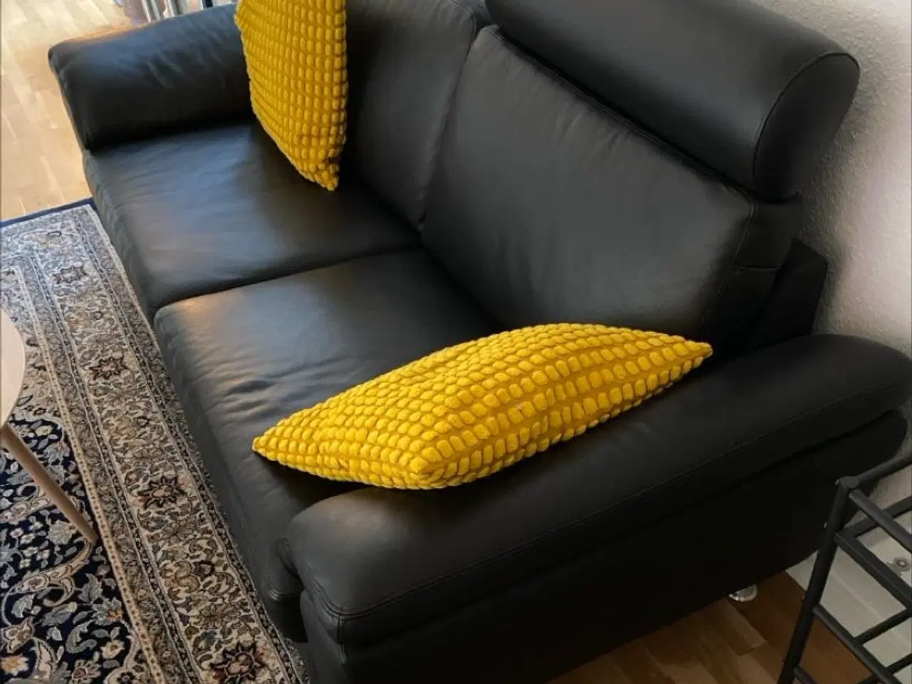 Billede 1 - Hjort Knudsen lædersofa