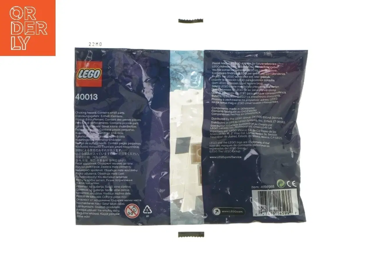 Billede 2 - LEGO sæt 40013 spøgelse fra LEGO (str. 17x16,5 cm)