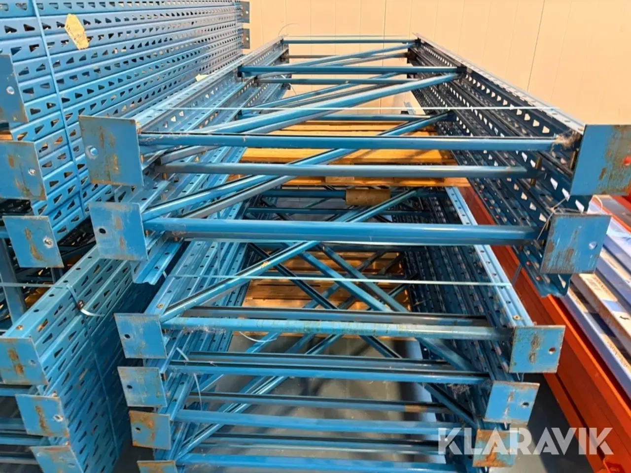 Billede 11 - Pallereoler Reolux Danmark a/s 24 gavle, 114 vanger