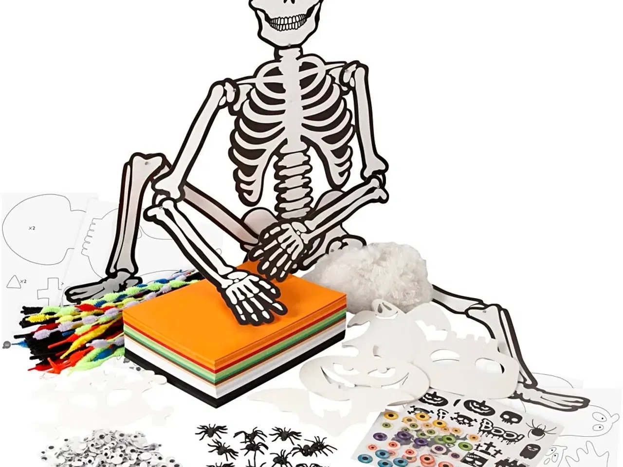 Billede 1 - Kreativt Halloween Sæt til Dekorationer og Leg