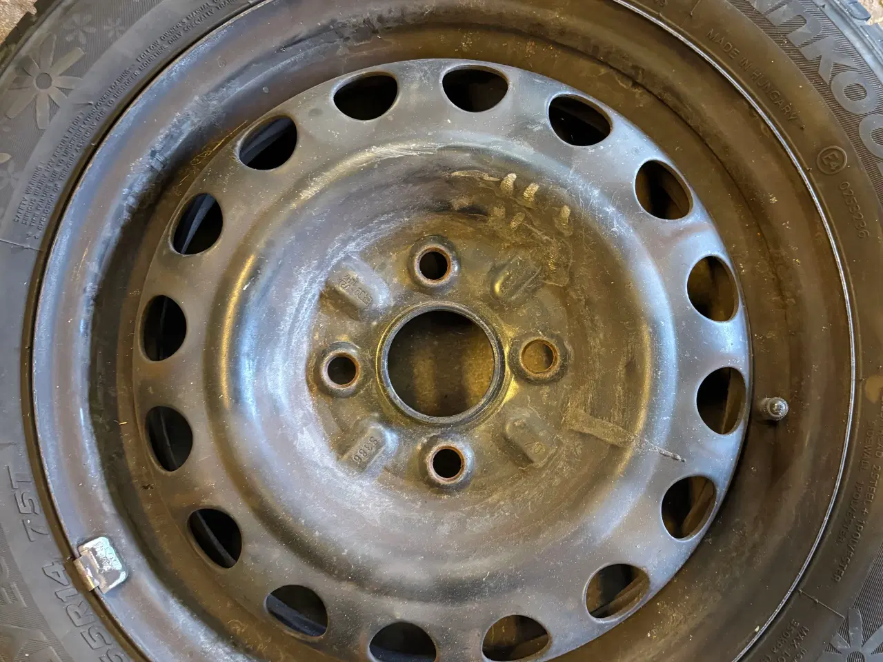 Billede 2 - Sommerdæk på stålfælge