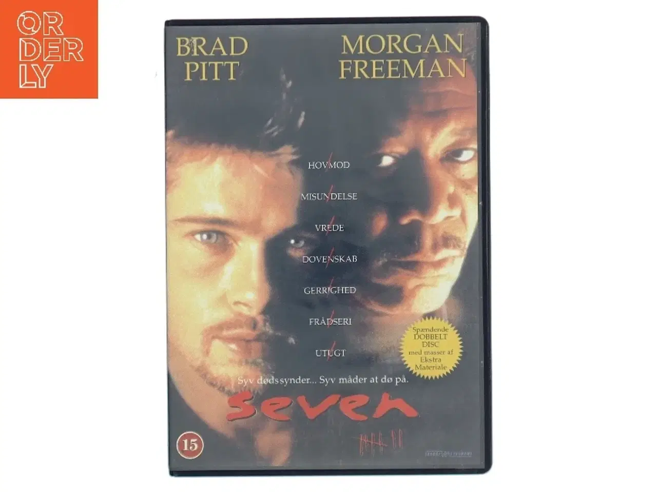 Billede 1 - Seven - med Extra Materiale+ med Brad Pitt (DVD)