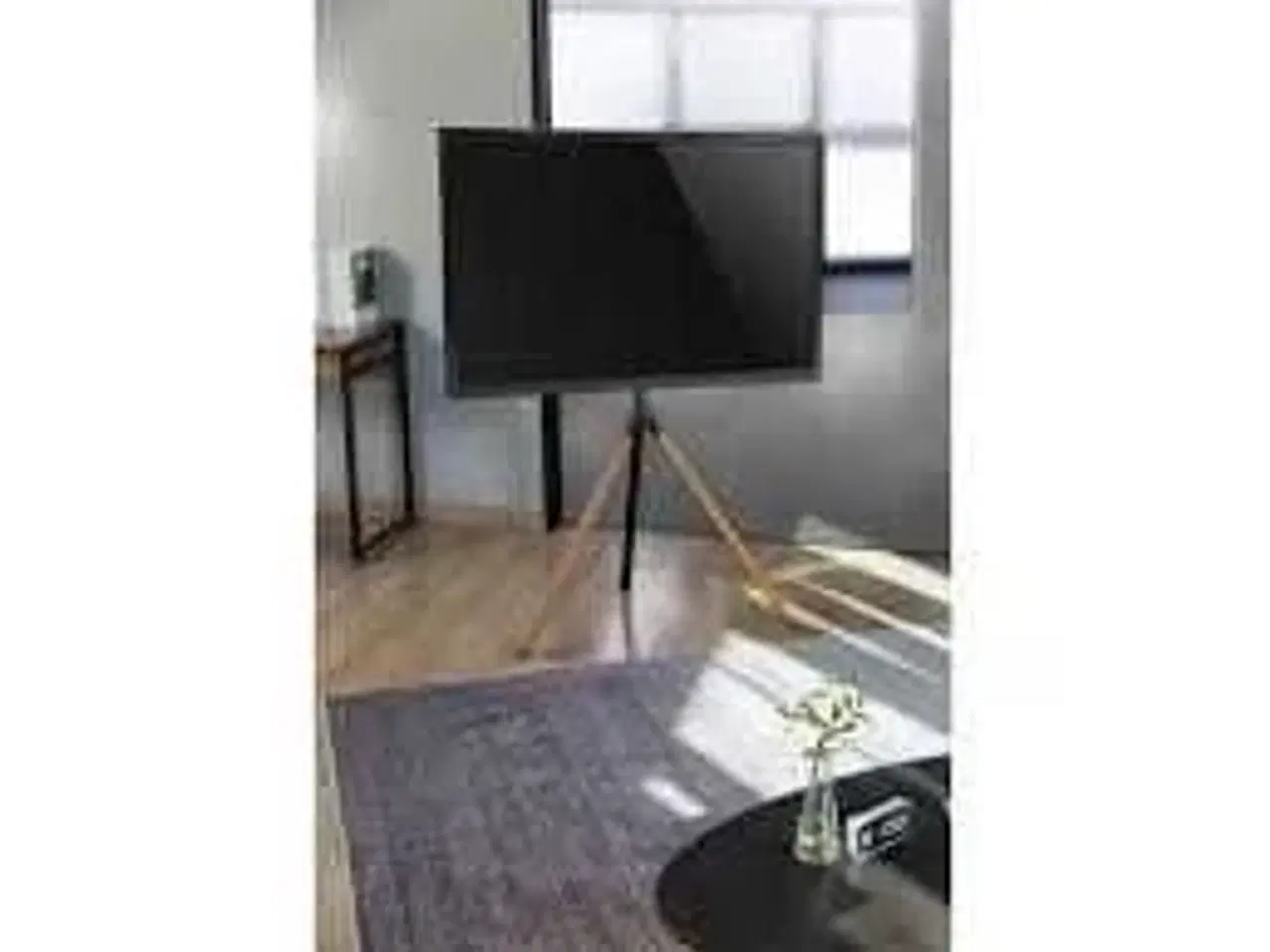Billede 1 - Sinox Tripod TV gulvstand med drejbar top 45"-65" Træ/sort