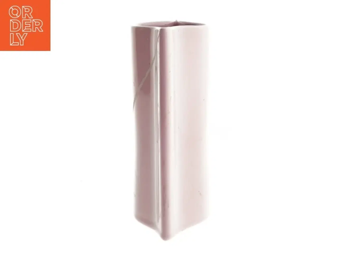 Billede 2 - Rosa keramisk vase 16x16 cm (str. 16x16 cm)