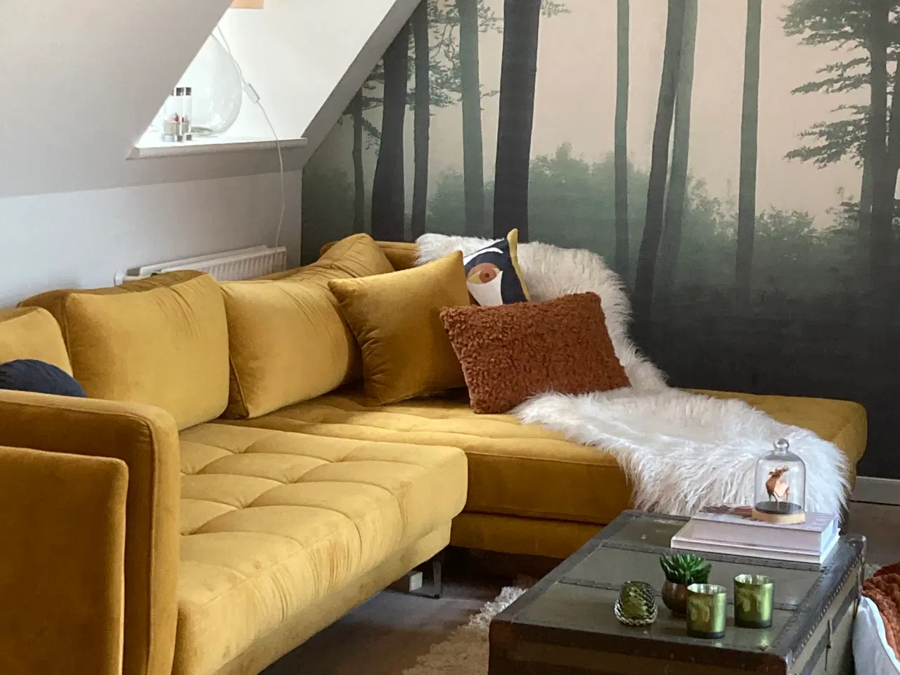 Billede 1 - Sofa med chaiselong 