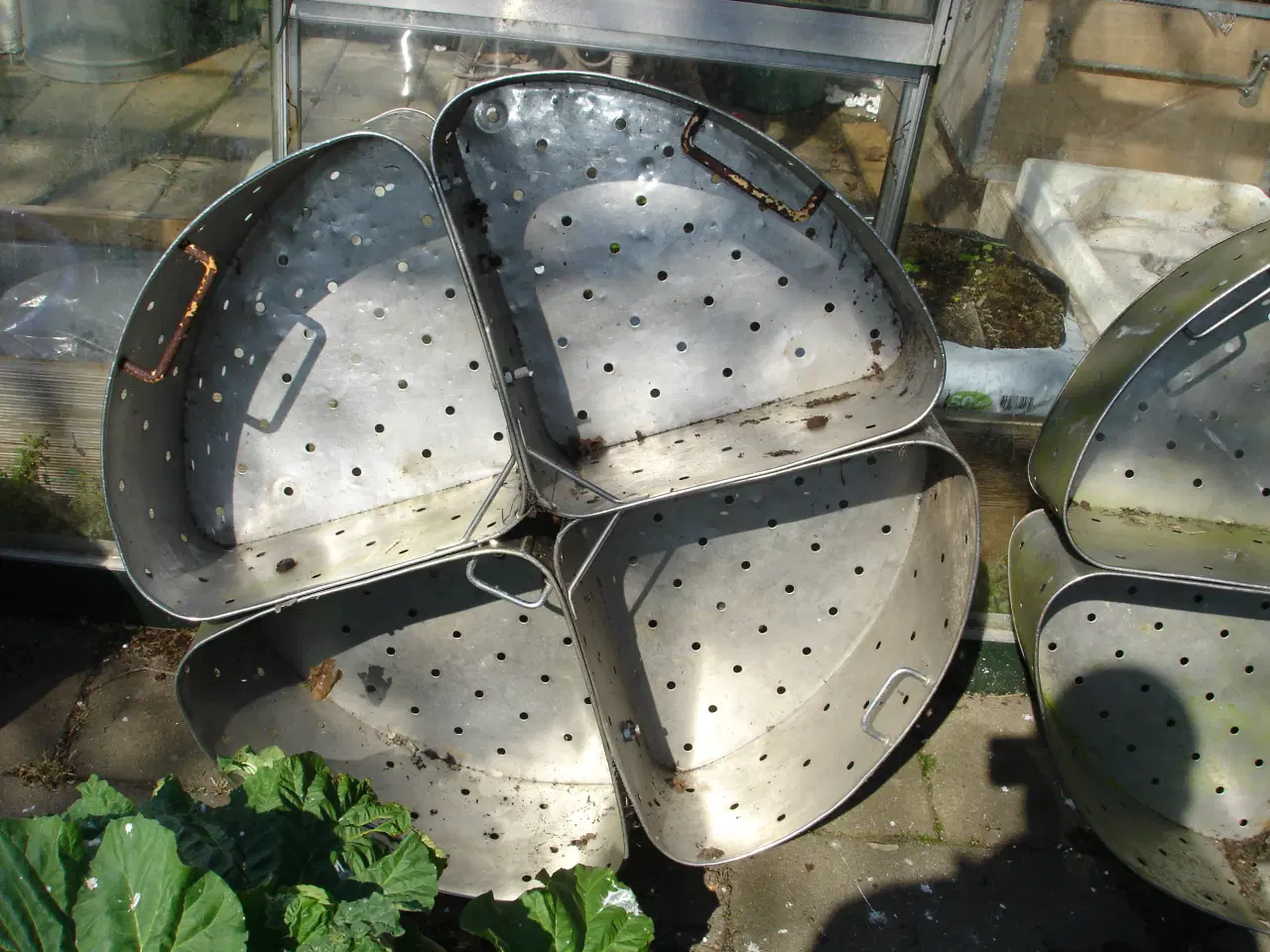 Billede 2 - Plantekasse i syrefast rustfrit stål.