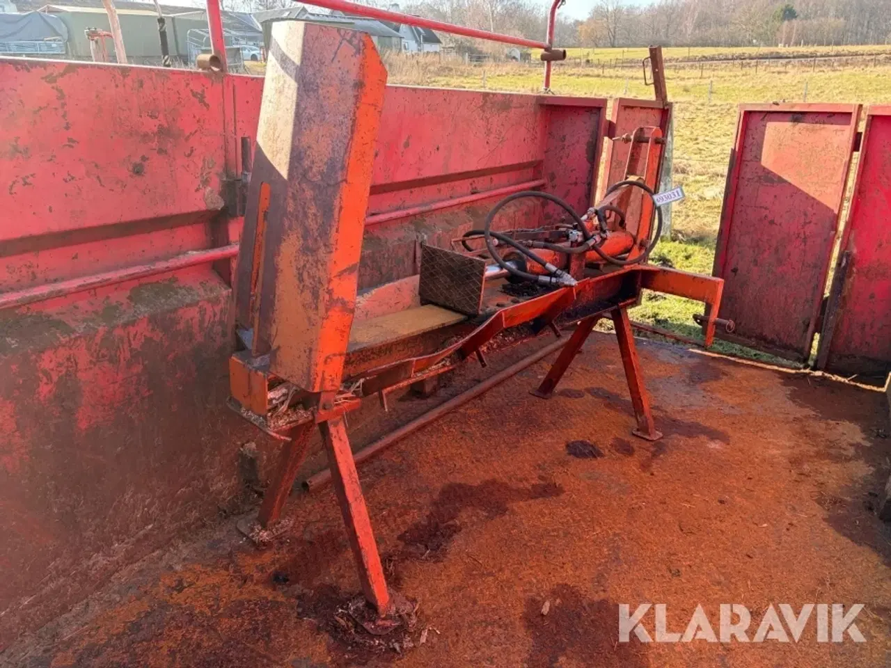 Billede 1 - Hydraulisk brændekløver