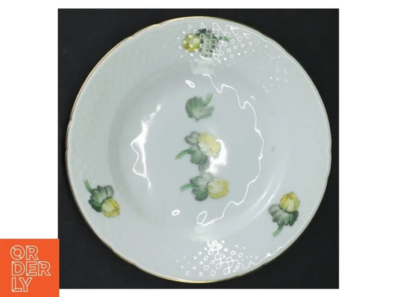 Billede 4 - Porcelænstallerken med erantismønster fra B&G (str. Ø 15 cm)