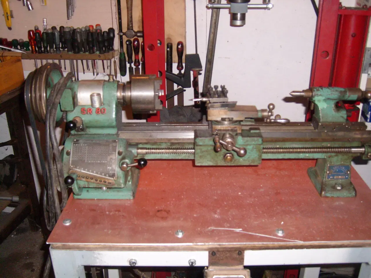 Billede 1 - sr80 drejebænk 