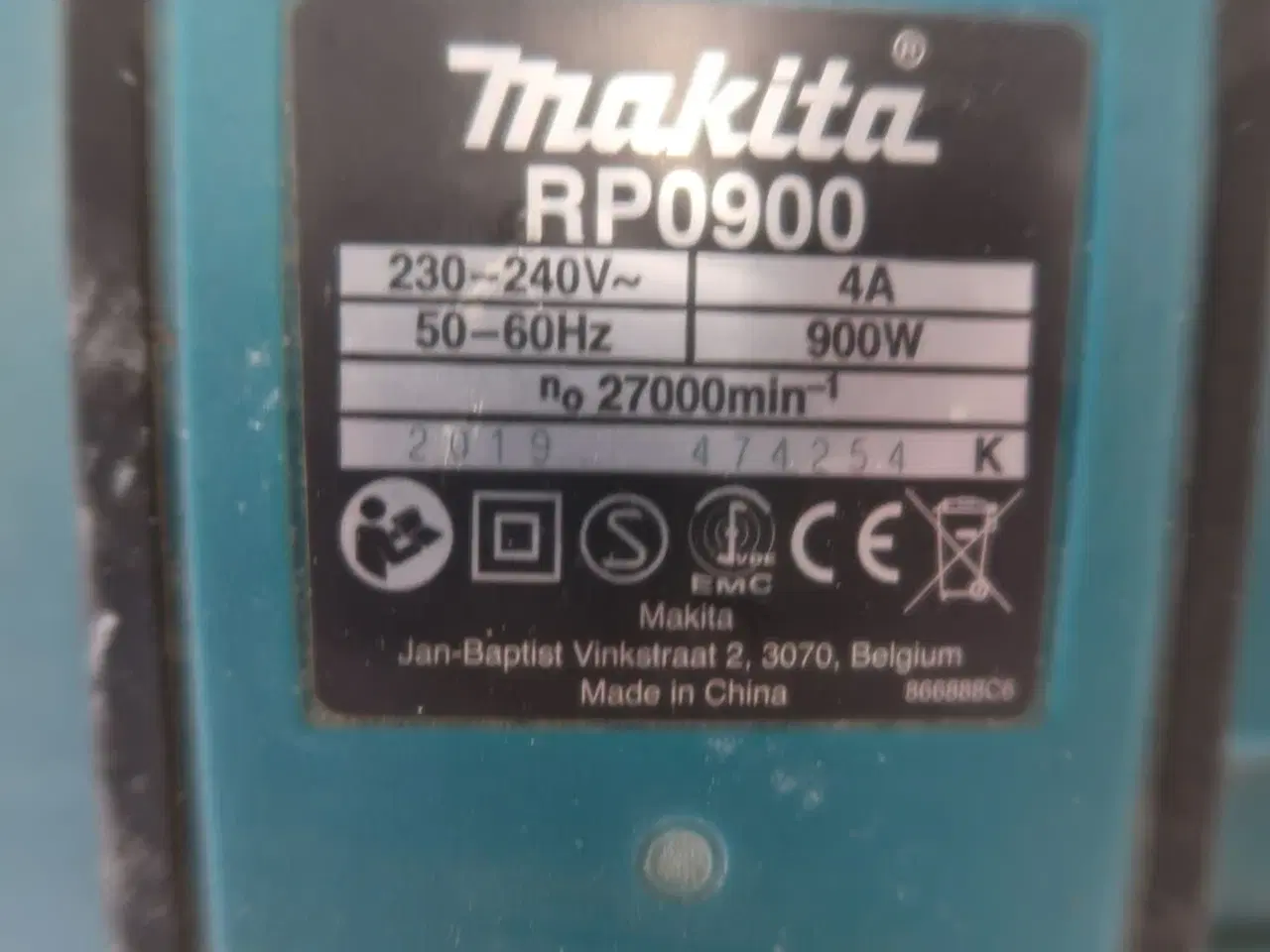 Billede 3 - Overfræser MAKITA RP0900