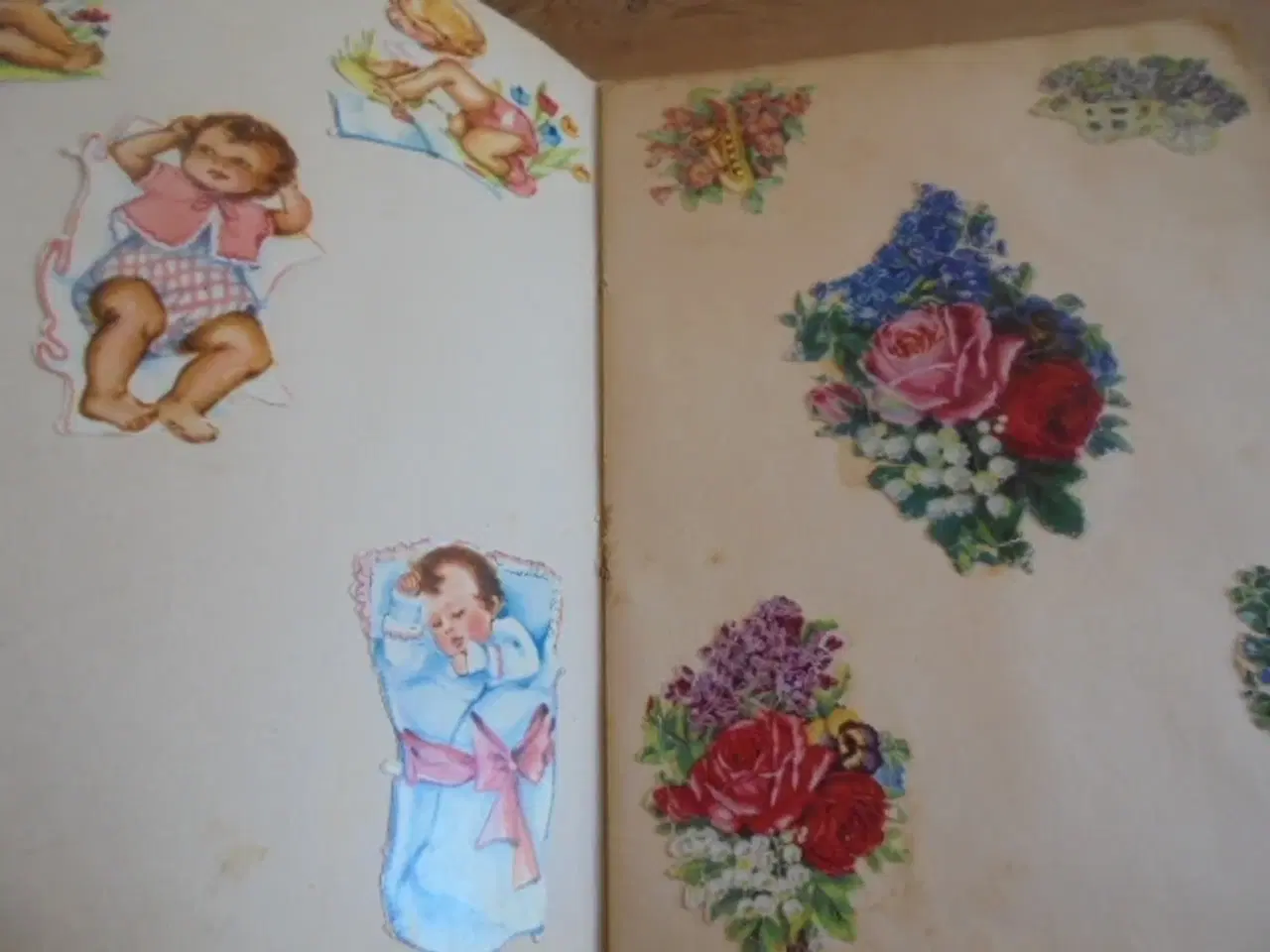 Billede 3 - Gammelt glansbilledalbum – mange billeder i  