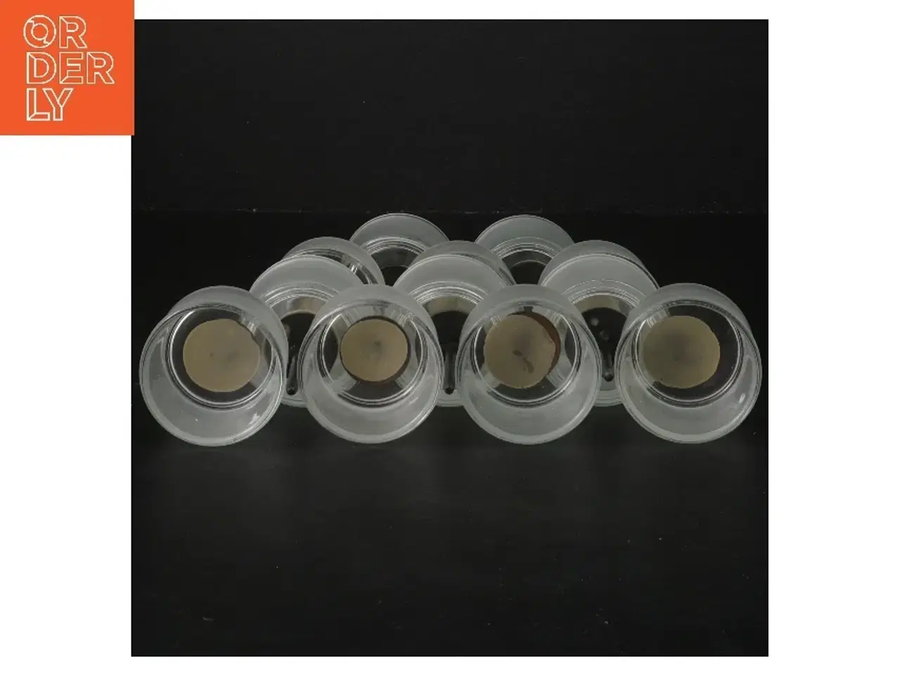 Billede 3 - Dekorative glasholdere med spyd (str. 12 styk, ø 5 cm)