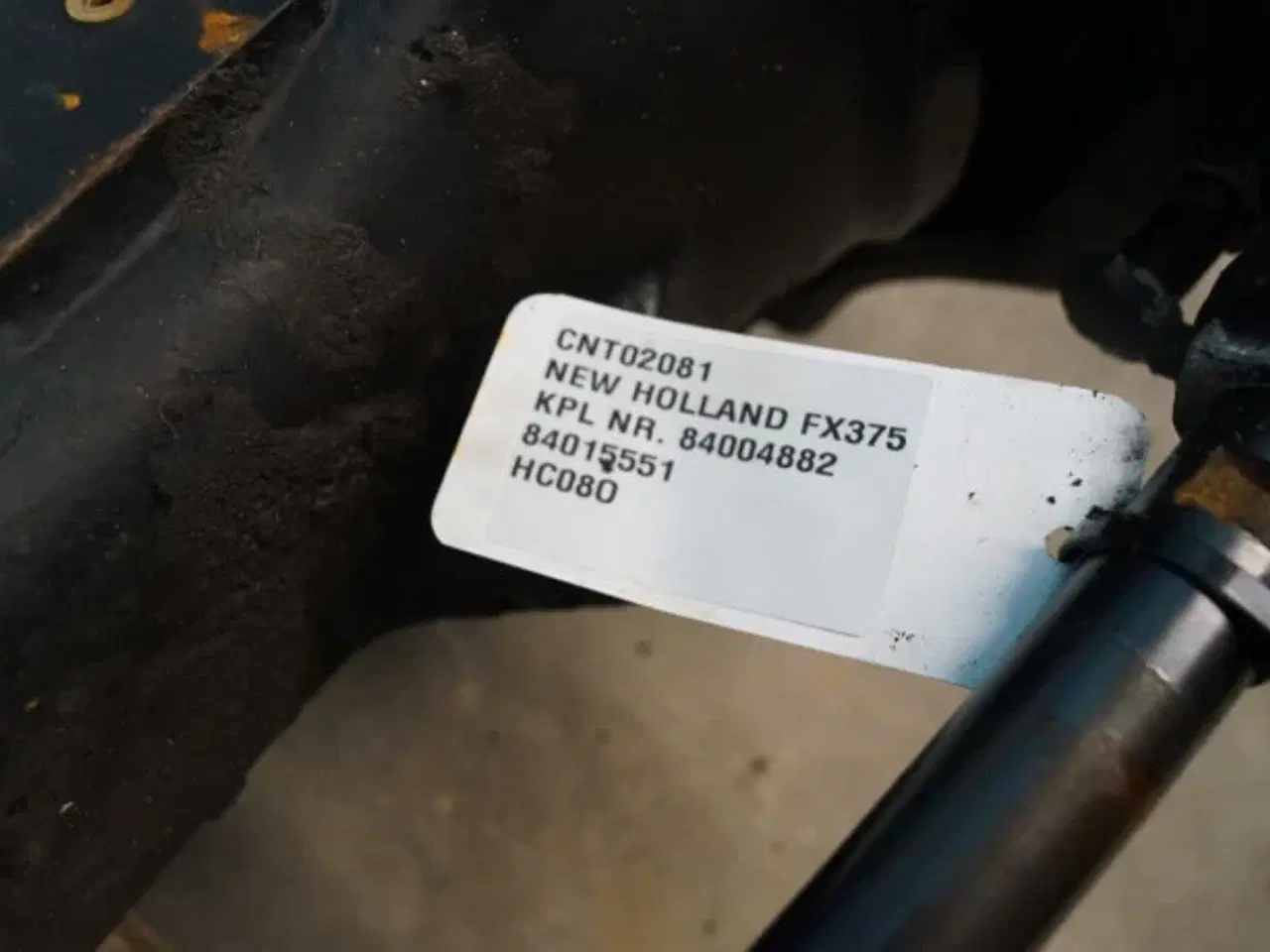 Billede 15 - New Holland FX375 Bagaksel 84004882