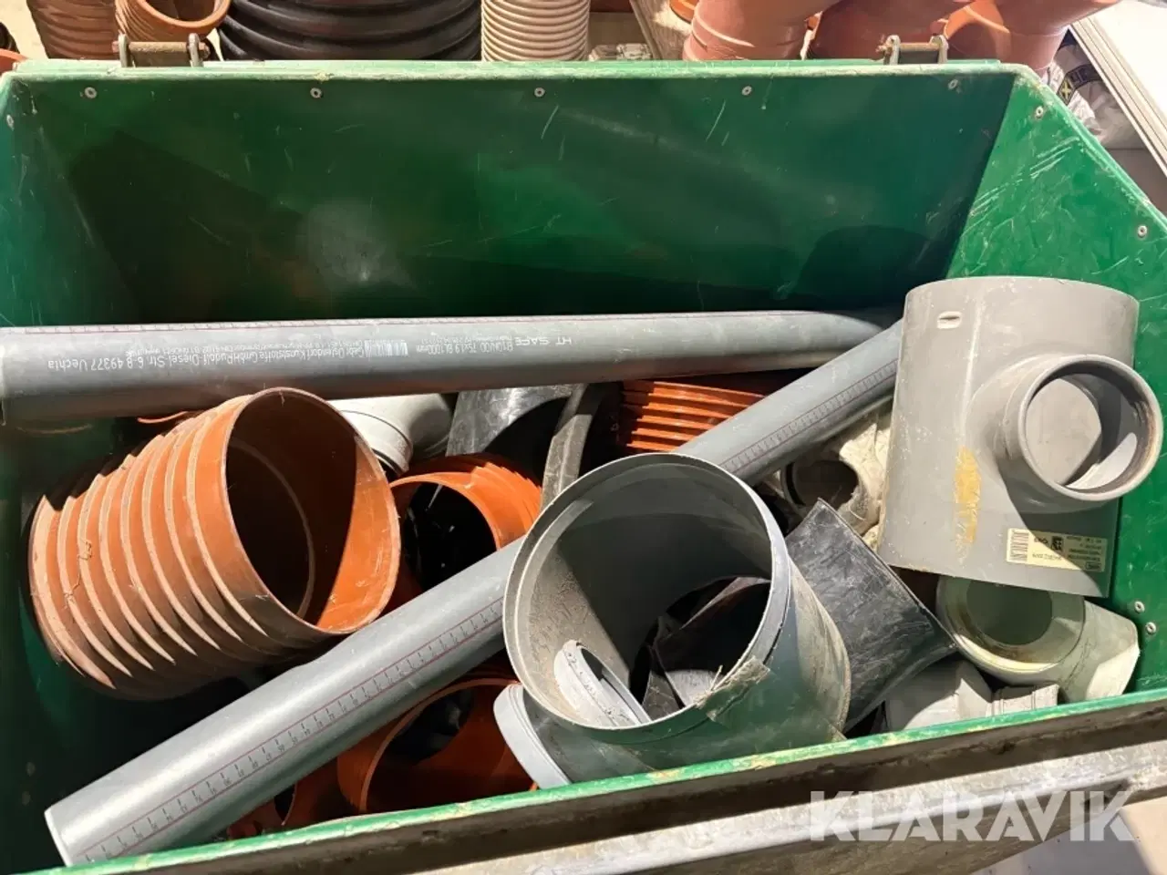 Billede 7 - parti kloak- og afløbsfittings – Uponor, Ostendorf m.fl.