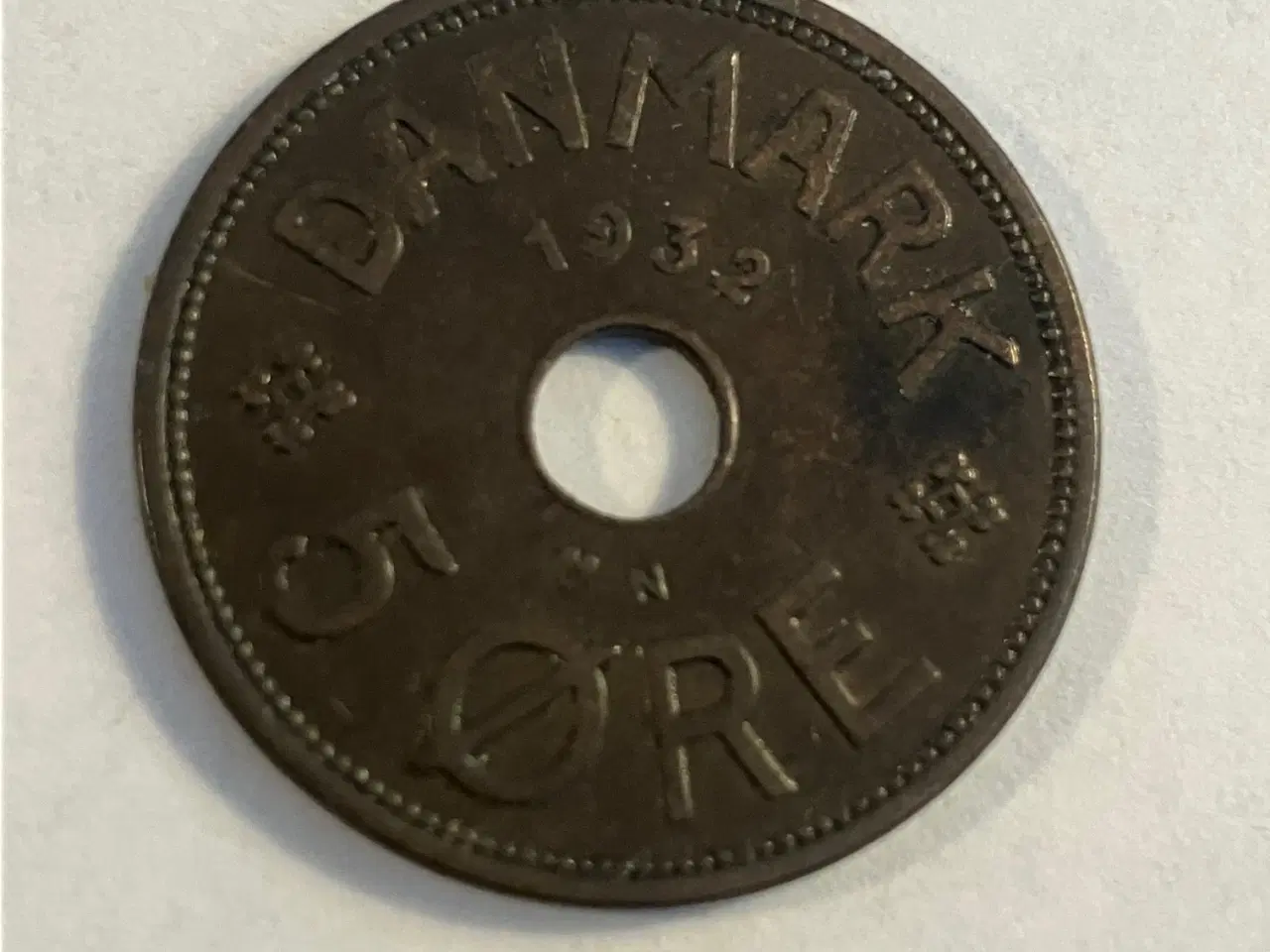 Billede 1 - 5 øre 1932 Danmark