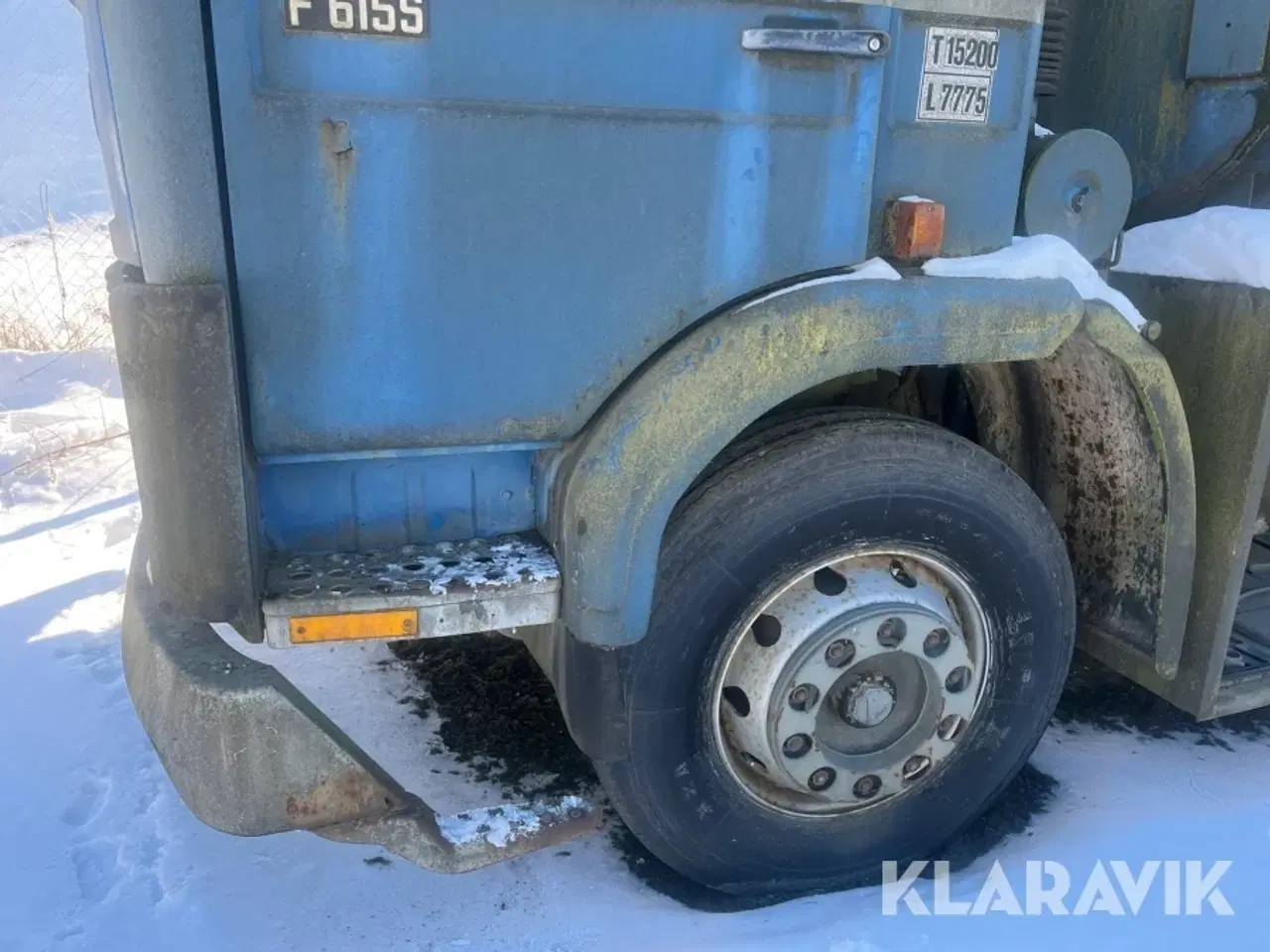 Billede 7 - Veteranlastbil Volvo F 615S Turbo 6