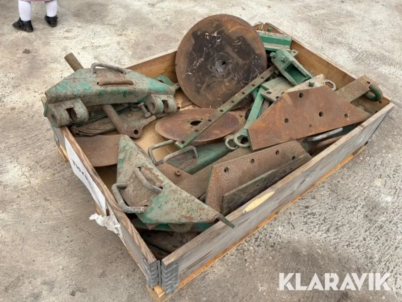 Billede 3 - Blandede lot Kvernland plovdele