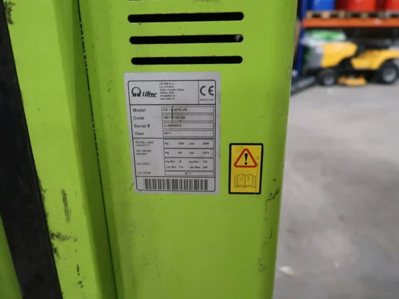 Billede 10 - Stabler LIFTER GX 1235 Plus