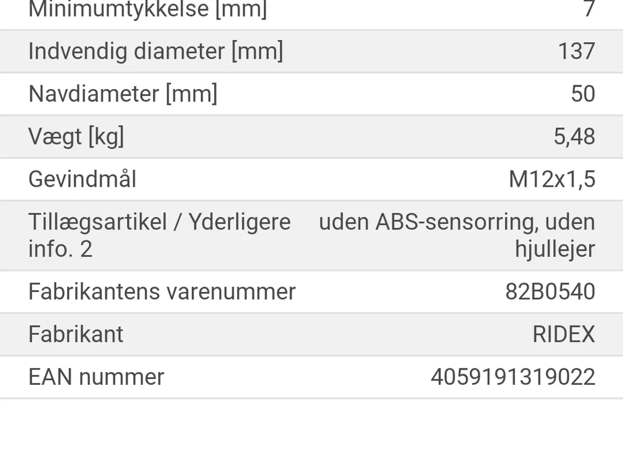 Billede 4 - 2 nye bagerste bremseskiver