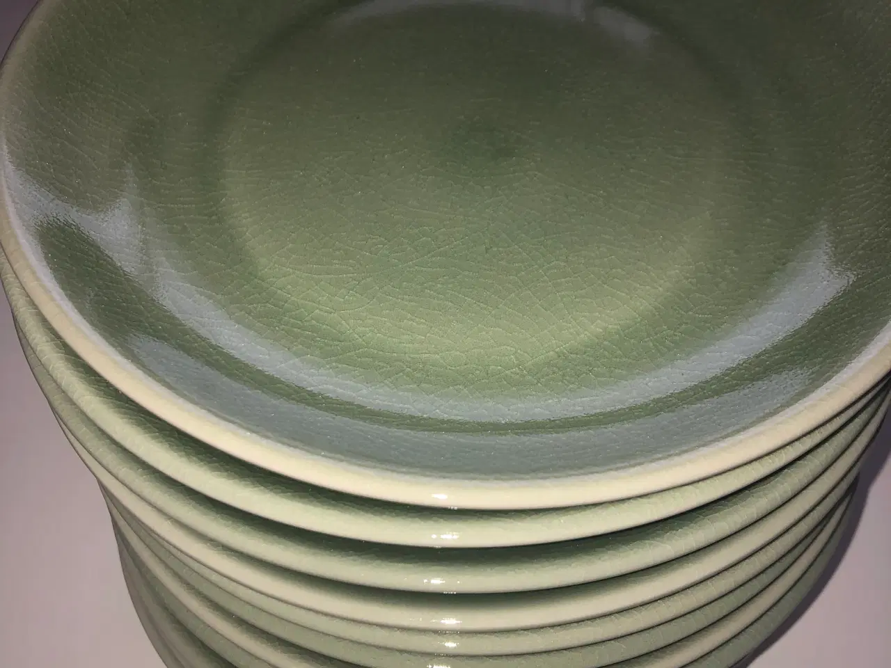 Billede 2 - Grønne tallerkener, skåle m.m.