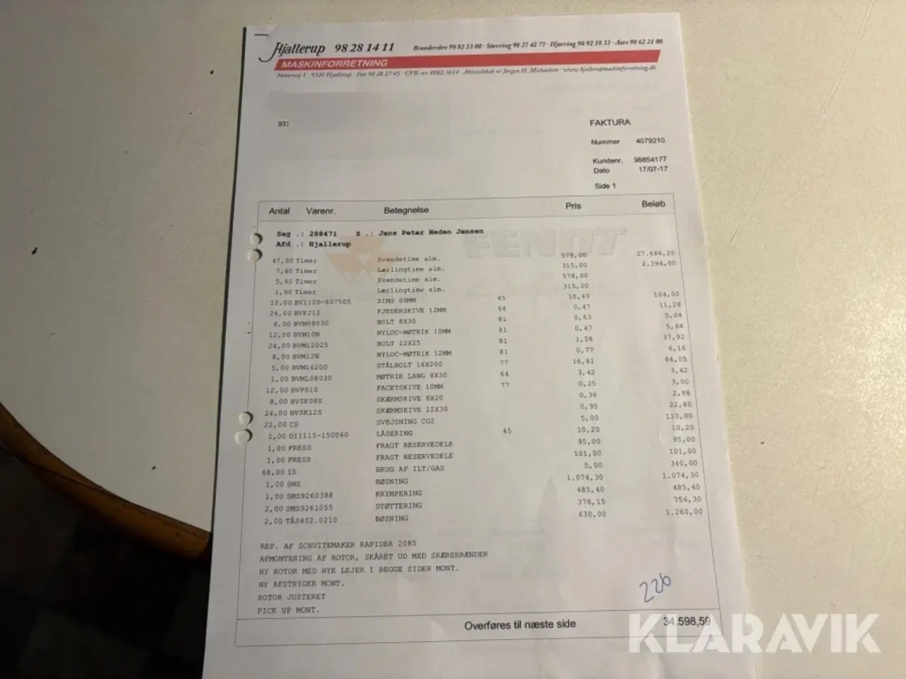 Billede 11 - Snittervogn Schuitemaker Rapide 2085 42 kubikmeter