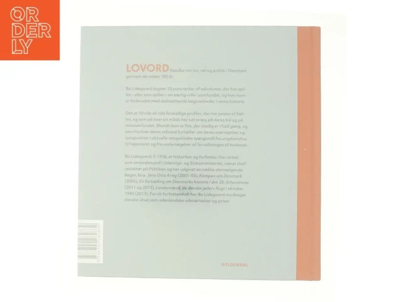 Billede 3 - Lovord af Bo Lidegaard (Bog)