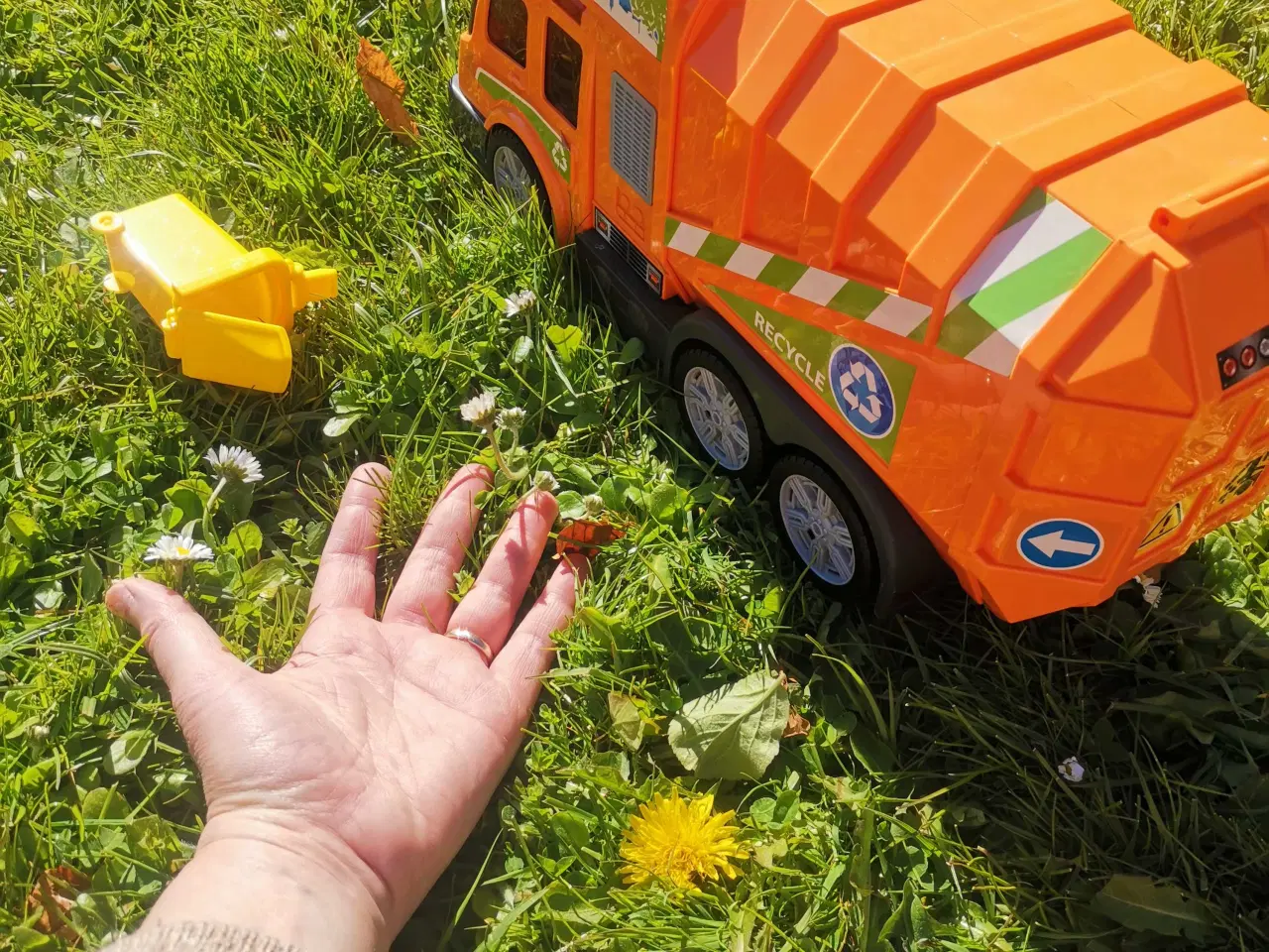 Billede 7 - Skralde bil sæt🌸 