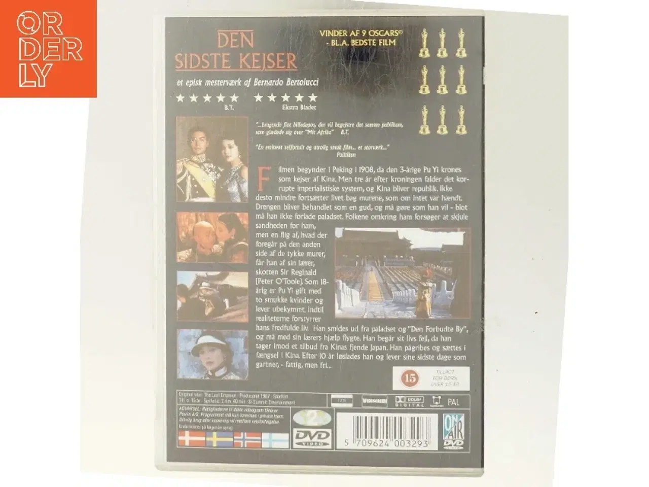 Billede 3 - Den Sidste Kejser med Peter O'Toole (DVD)