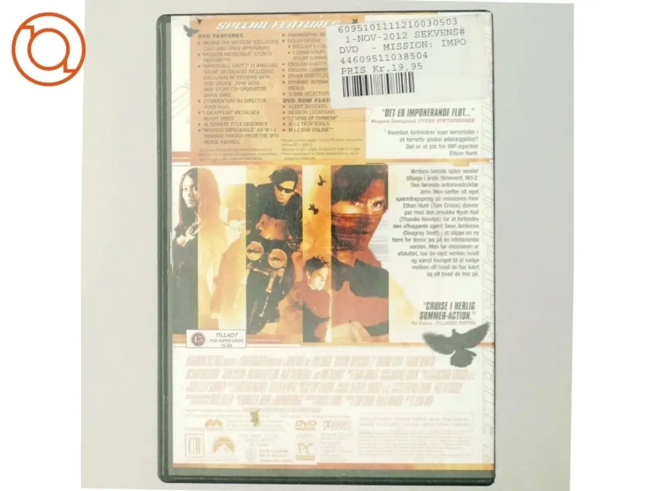 Billede 3 - Mission: Impossible 2 DVD