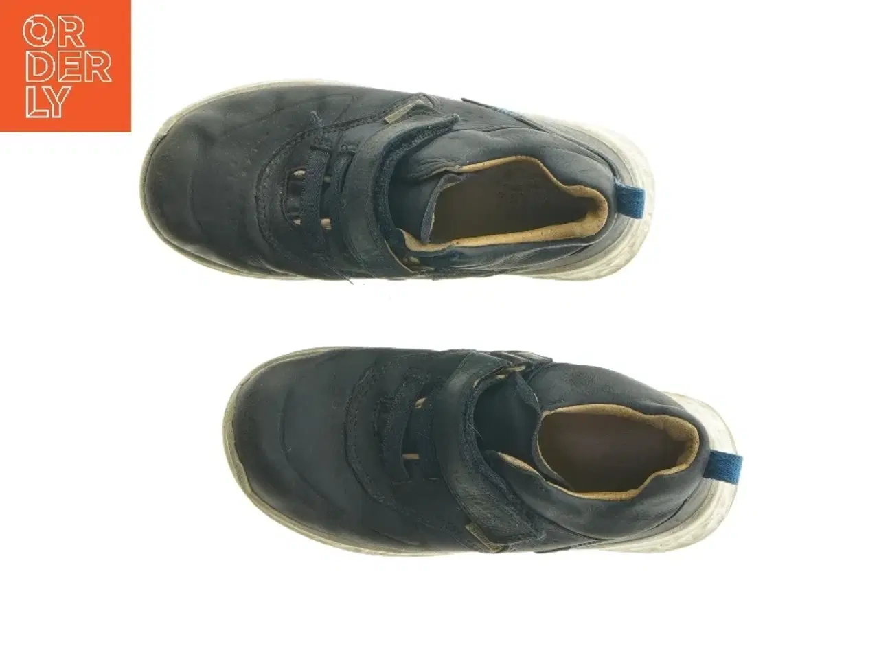 Billede 2 - Brugte sorte børnesko med velcro fra Superfit (str. 27)