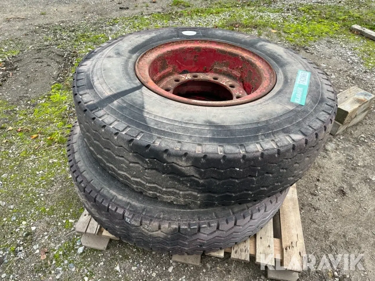 Billede 4 - Dæk Michelin Radial regroovable til lastbil 2 styk