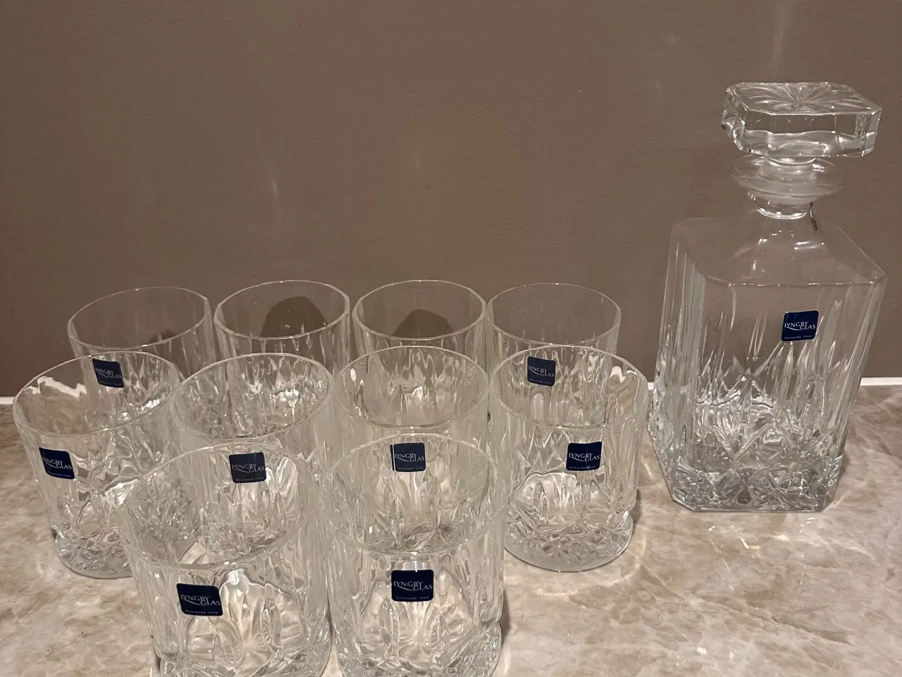 Billede 2 - Lyngby whisky sæt