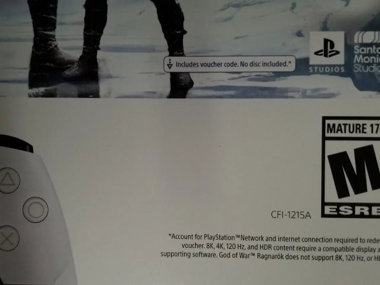 Billede 1 - Sony PS5 Blu-Ray Edition Console God of War Bundle