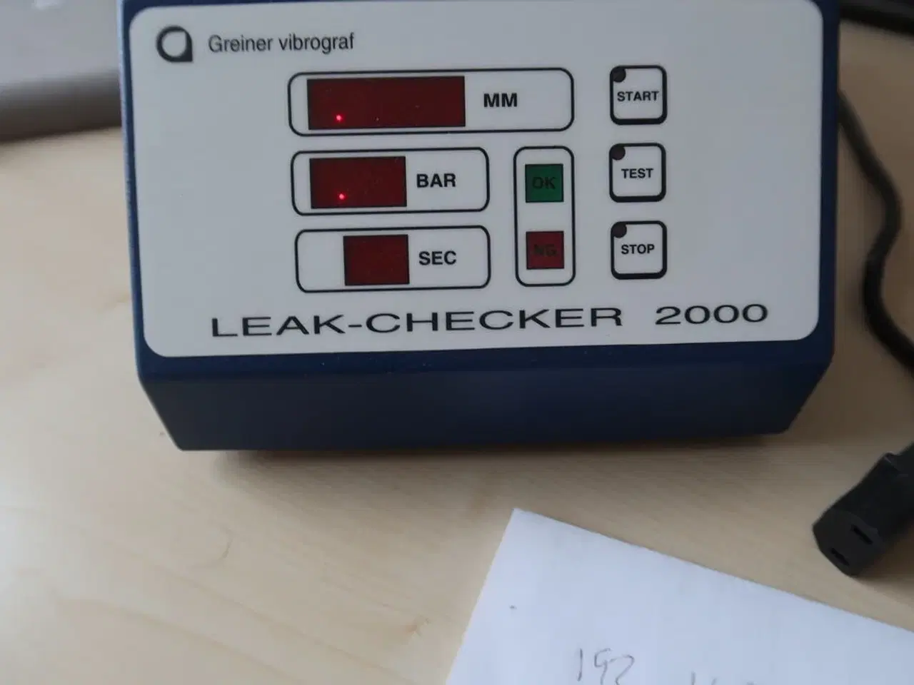 Billede 2 - Leak Checker GREINER VIBROGRAF 2000