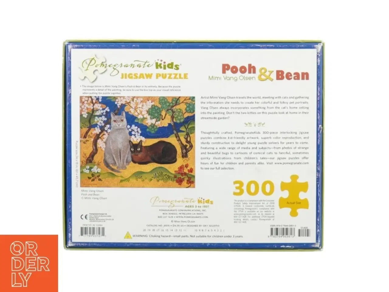 Billede 3 - Pooh og bean puslespil fra Pomegranate Kids (str. 26 x 21 cm)