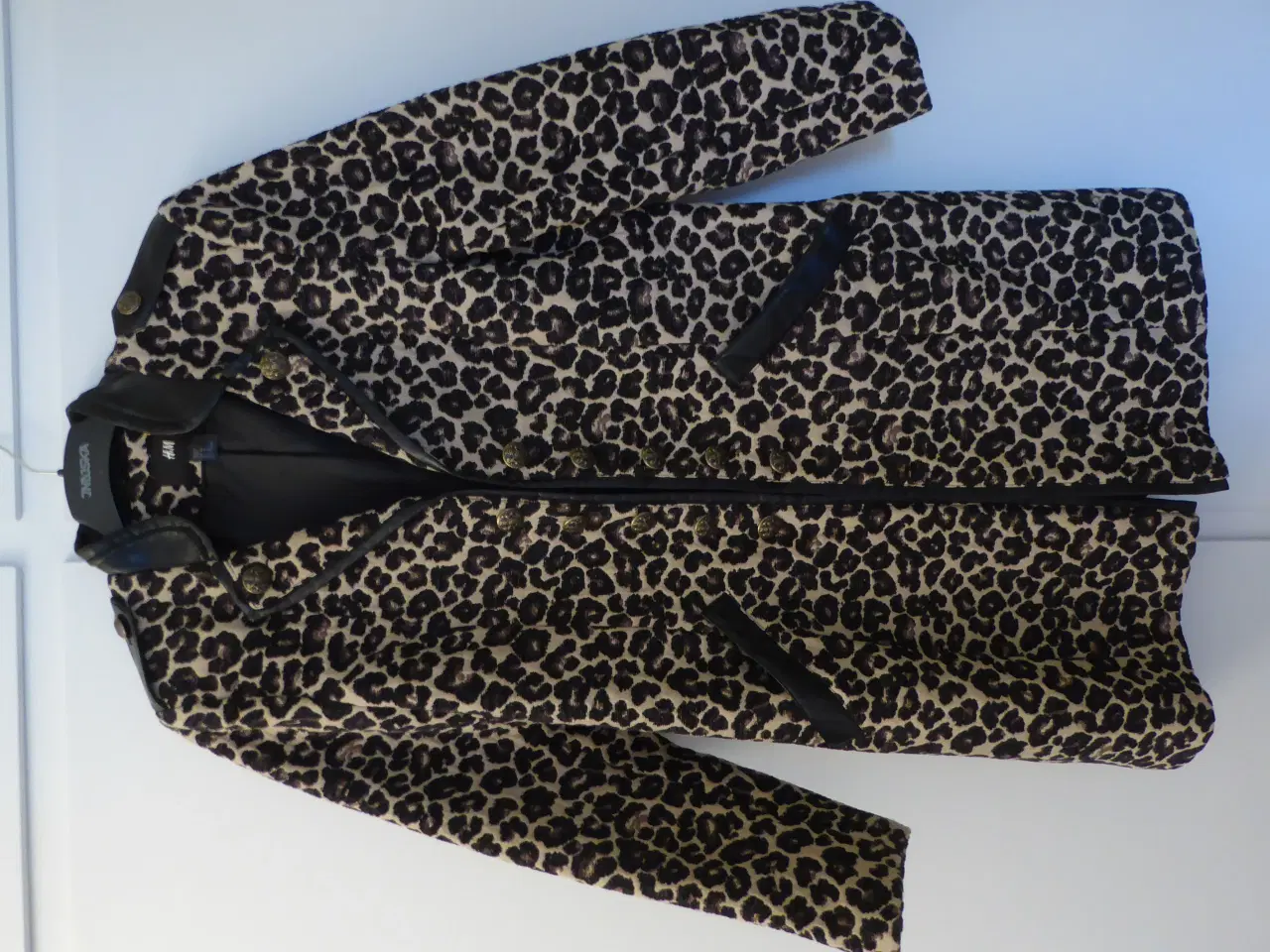 Billede 1 - Frakke, "leopard"/mange detaljer