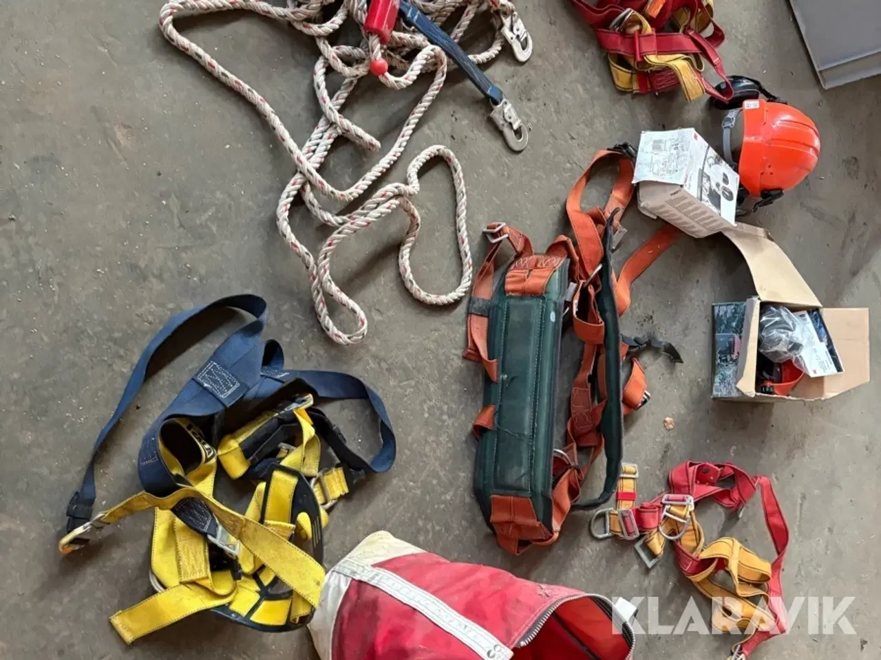 Billede 5 - Faldsikringsudstyr – seler, liner, reb og tilbehør