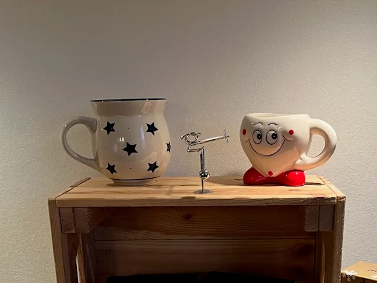 Billede 2 - Stort, håndlavet krus 40 cl – Polsk keramik med st