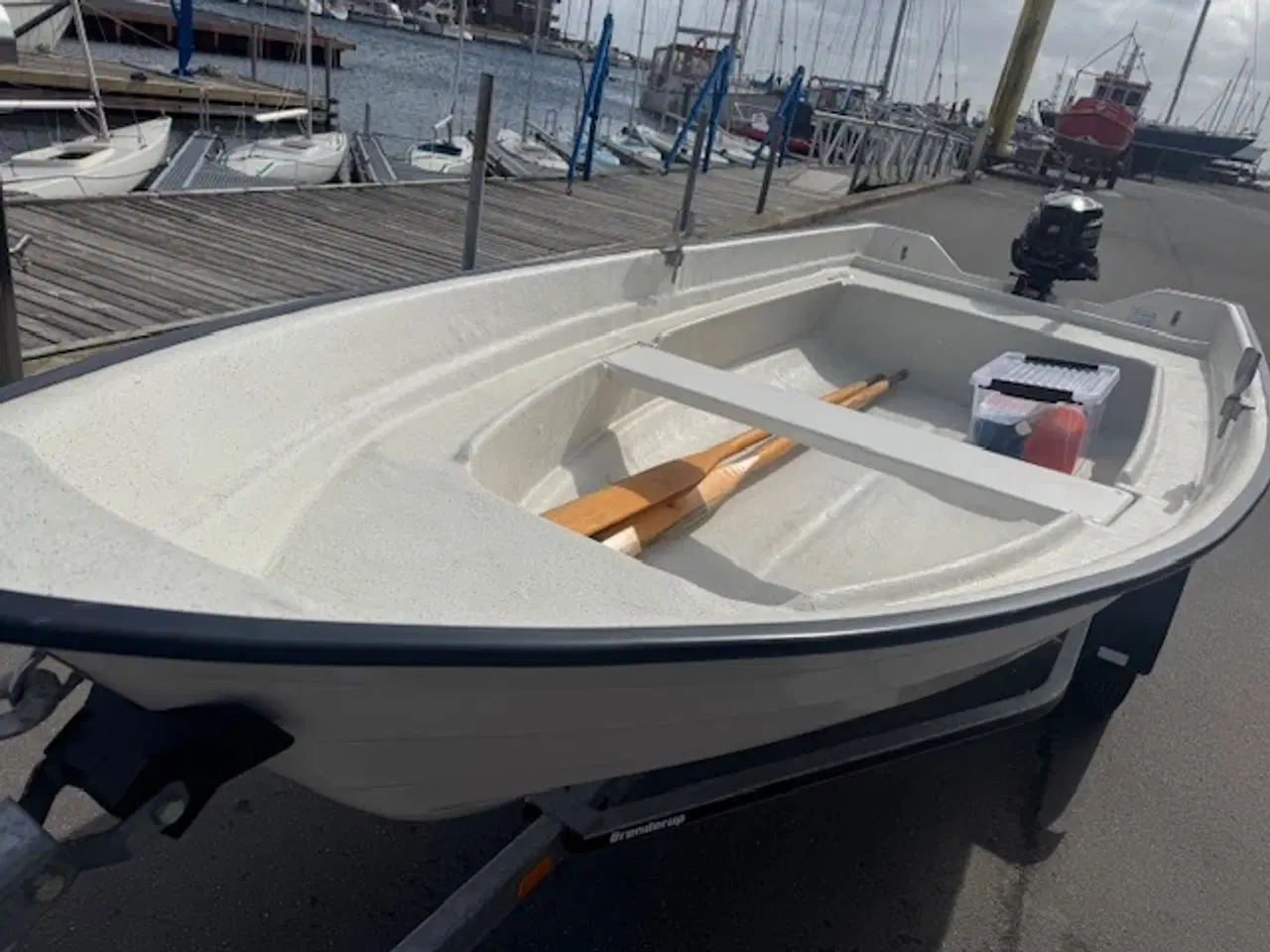 Billede 6 - NY Jolle med 2,5hk 4takt og indreg. trailer