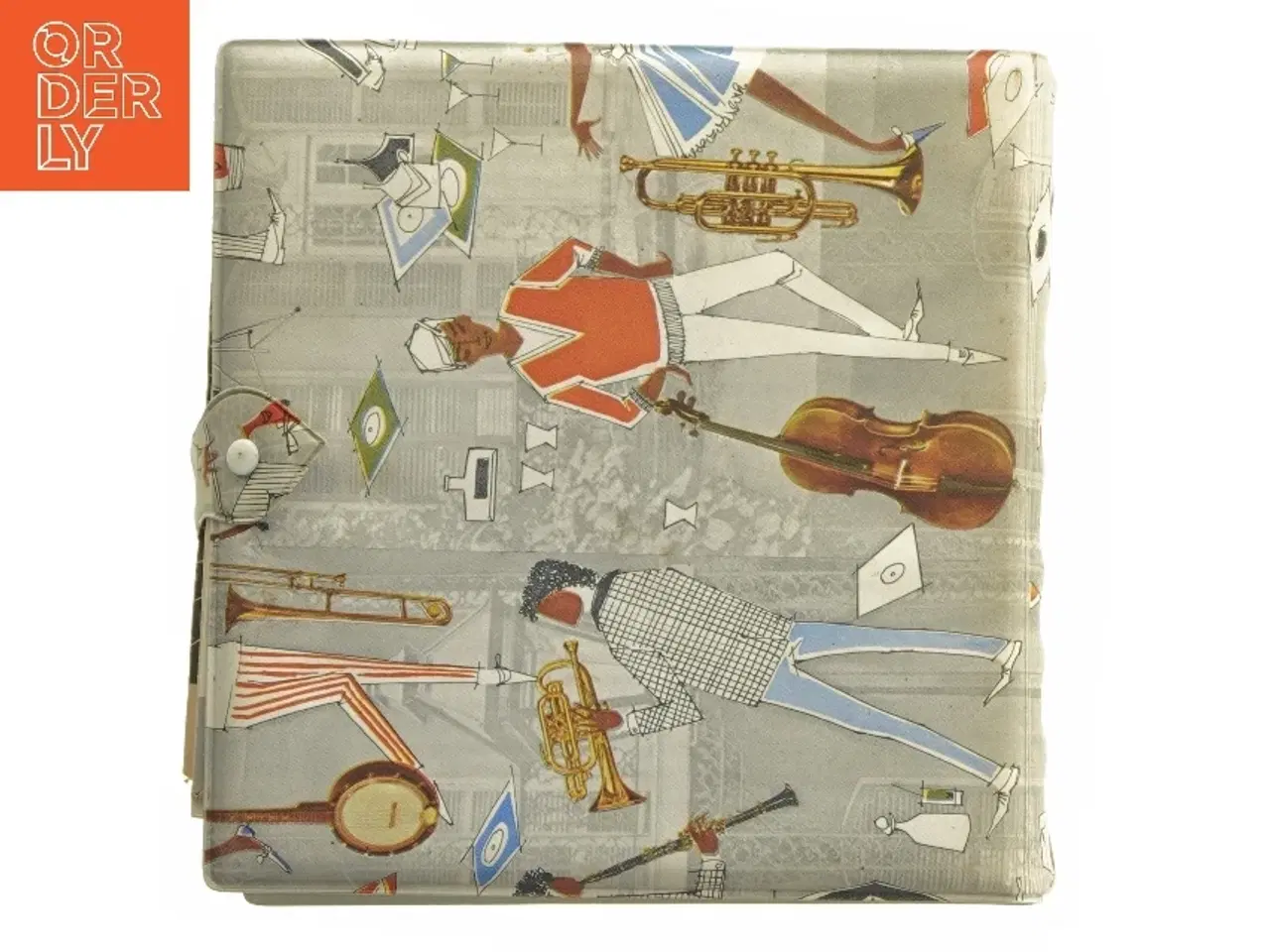 Billede 11 - Vintage vinyl opbevaringsmappe til LP singler fra Neptusan (str. 20x20x6 cm)