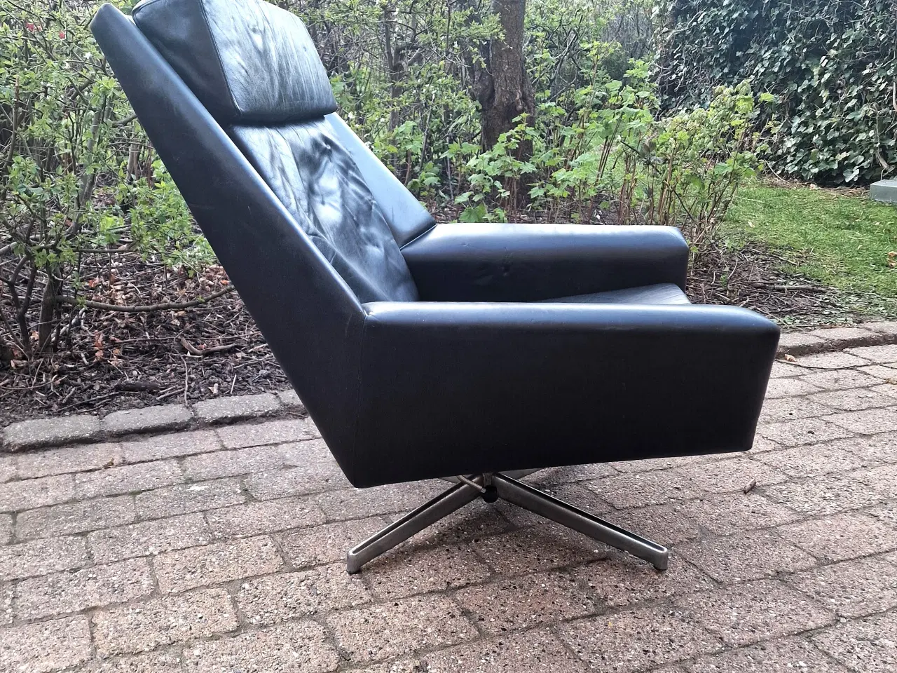 Billede 5 - Fed vintage, swivel lænestol.