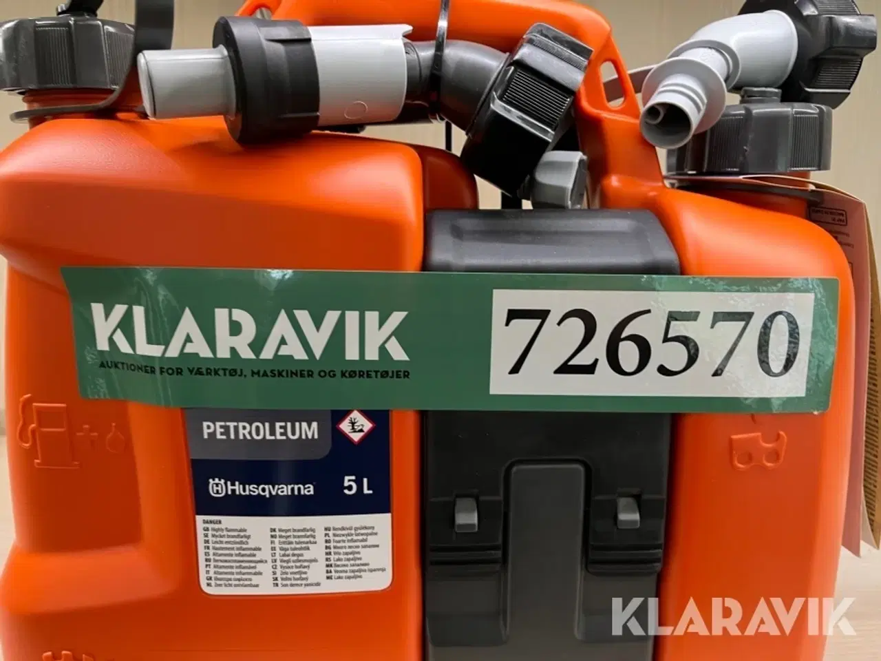 Billede 10 - Benzindunk Husqvarna 5 Liter