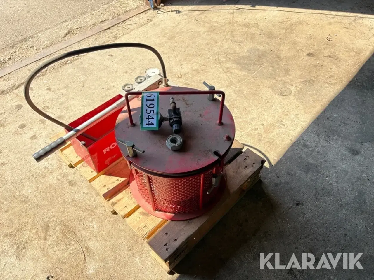 Billede 4 - Trykpumpe og spand Rothenberger RP 50-60