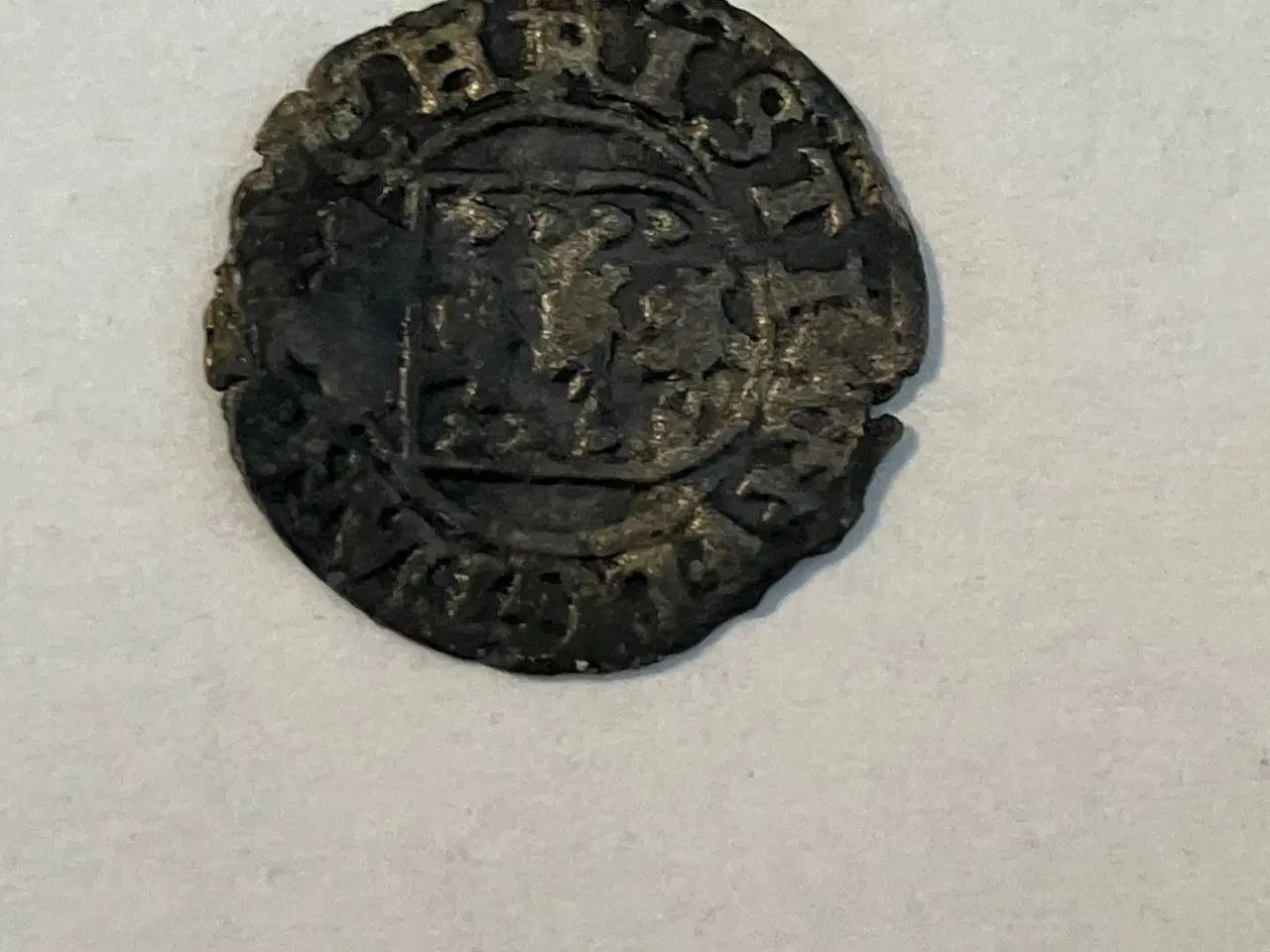 Billede 2 - 1 Skilling 1681 - Dårlig stand