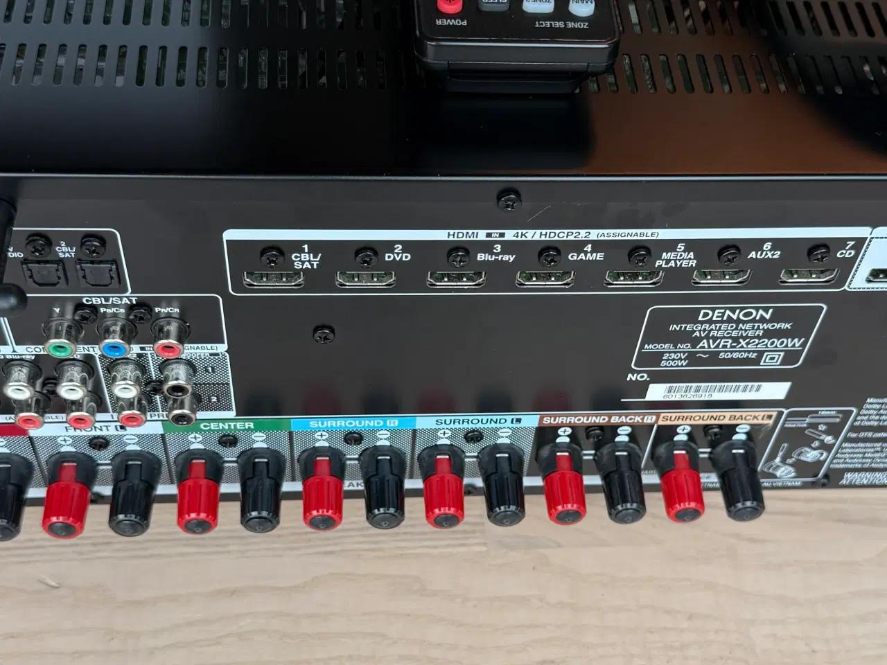 Billede 2 - 🎵 Denon AVR-X2200W Receiver 🎵