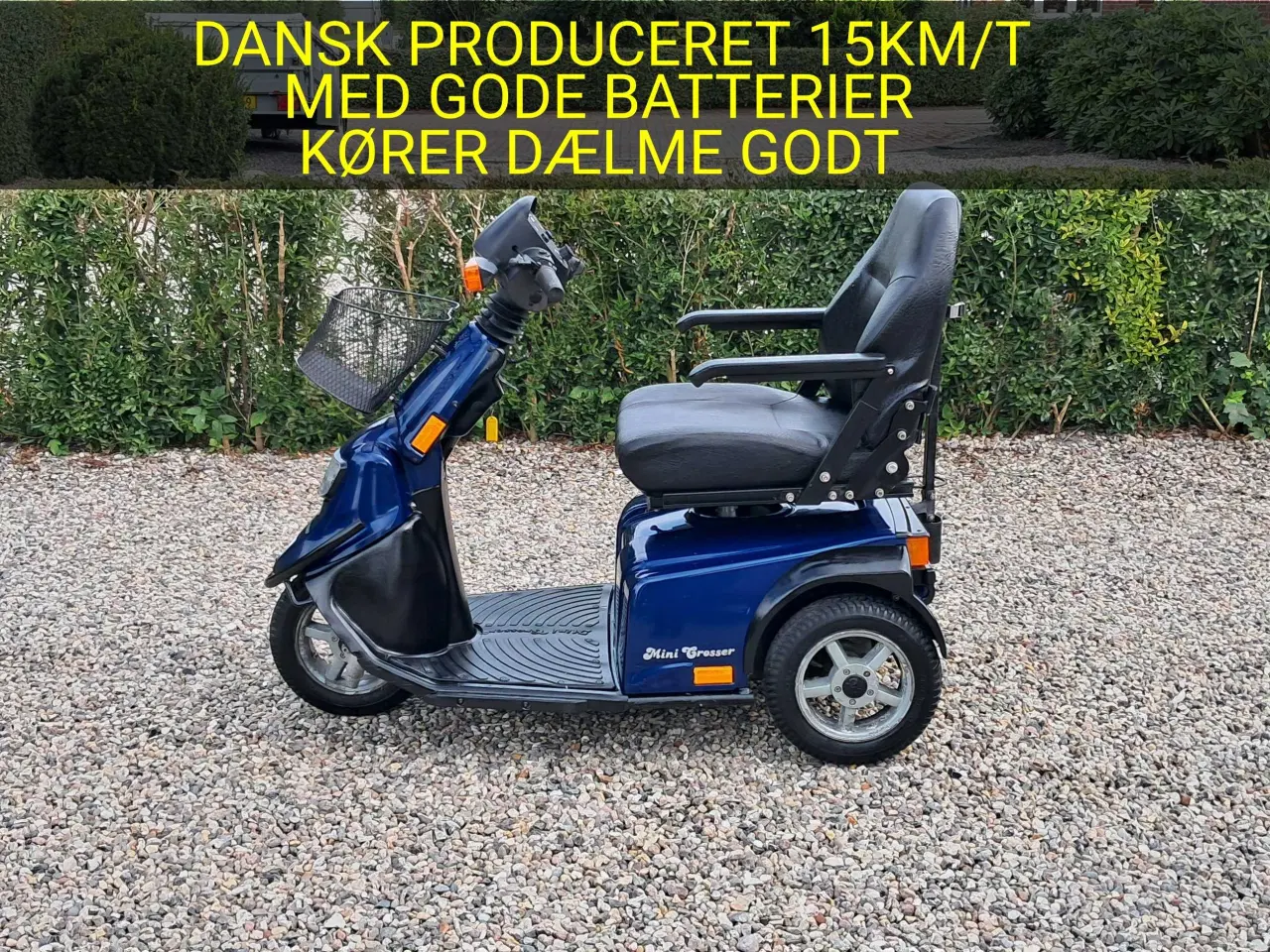 Billede 1 - Dansk produceret mini crosser el-scooter