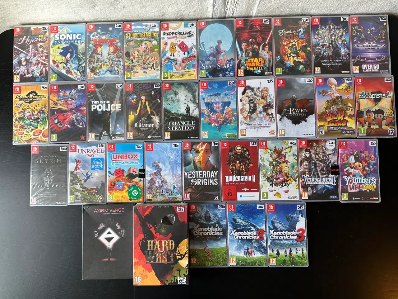 Billede 4 - Seperate Priser! 100 stk Nintendo Switch Spil